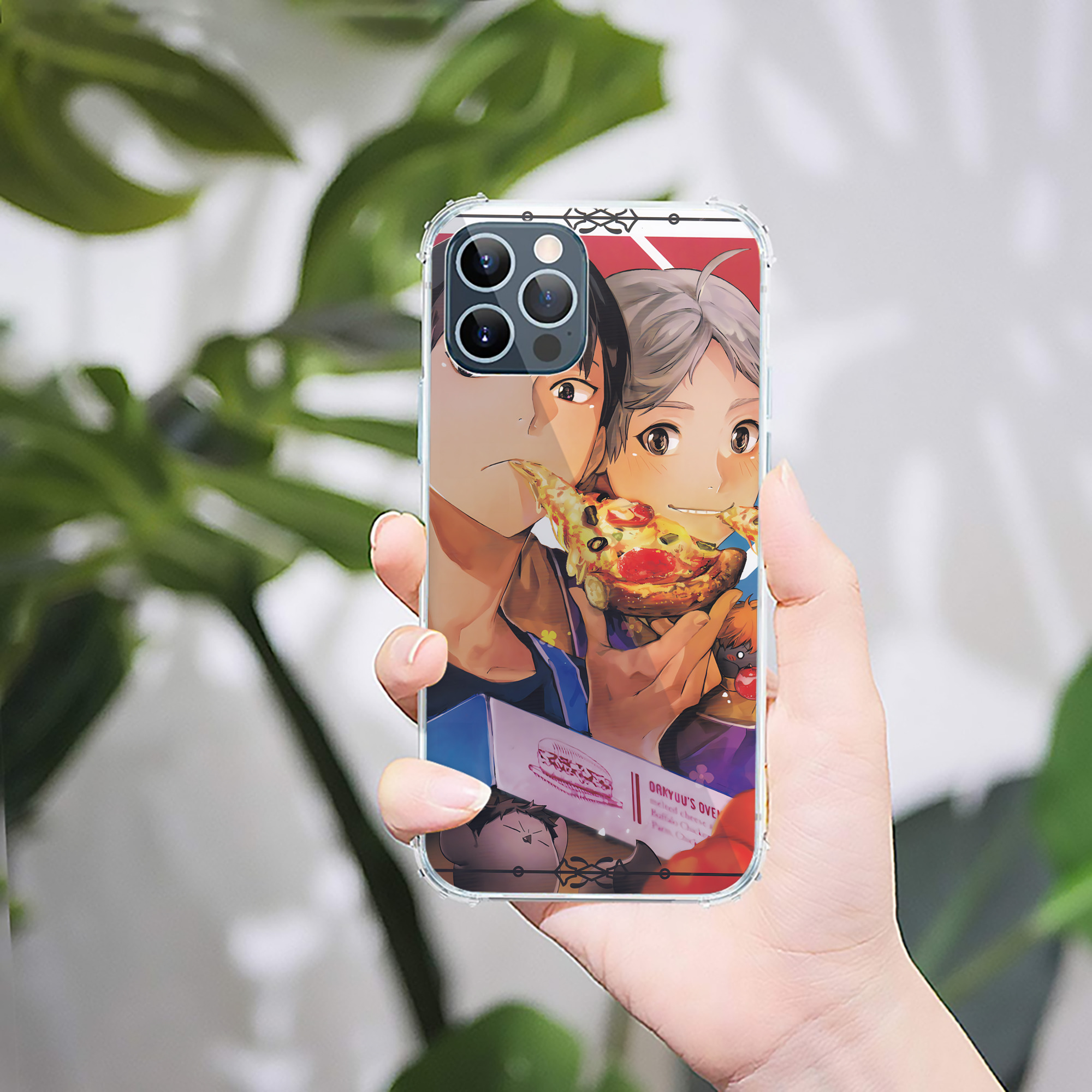 （画像用） ハイキュー!! Haikyu!! 【iPhone 12シリーズ対応】透明スマホケース（クリアソフトケース）